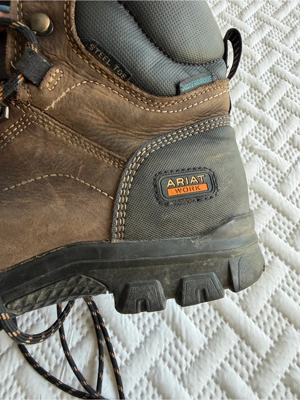 Ariat Treadfast 6” Waterproof Steel Toe Work Boots